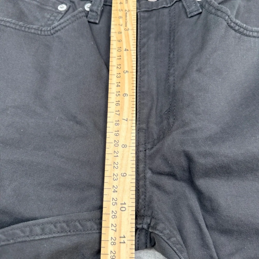 Levis 514 Straight Fit Pants Mens 32x32 Charcoal Gray Stretch 00514-1922